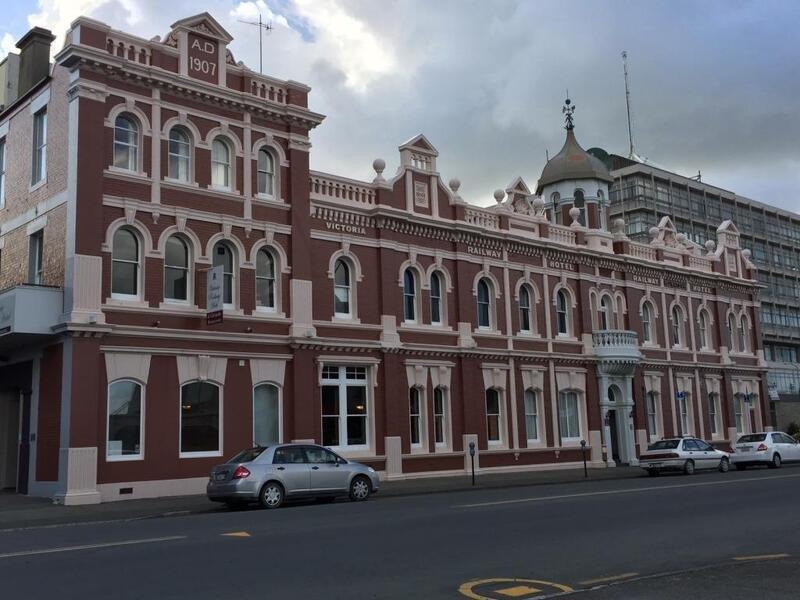 Victoria Railway Hotel Invercargill Buitenkant foto